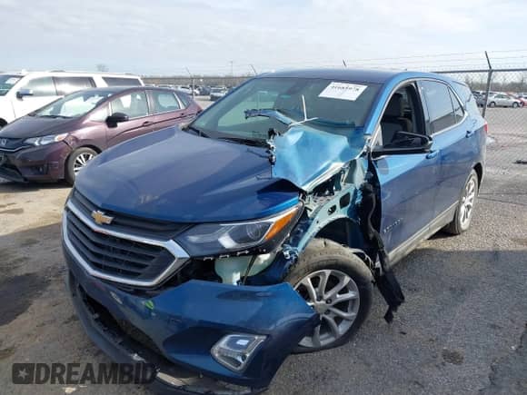 2020 Chevrolet Equinox LT z VIN 3GNAXKEV7LL338266, wystawiony jako IAAI lot #41685978 z przebiegiem 132 552 mil mil oraz . Historia ofert i sprzedaży dostępna na DreamBid. Obrazek 2.