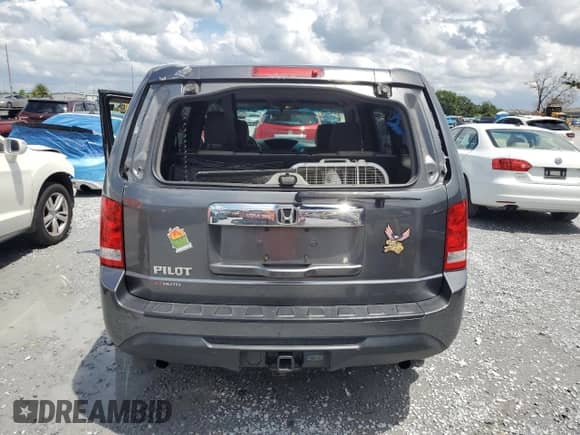 2012 Honda Pilot LX с VIN 5FNYF3H27CB009809, выставлен на аукционе Copart как лот 81055135 с пробегом 160 560 миль миль и На запчасти • Non repairable. История ставок и продаж доступна на DreamBid. Изображение 6.