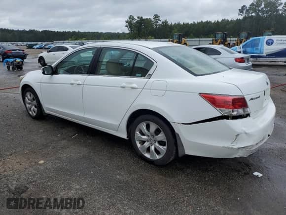 2008 Honda Accord EX-L with VIN 1HGCP26878A108530, listed as a Copart auction lot 84721845 with 165,333 mi miles and Salvage title. Bid and sale history available at DreamBid. Image 2.