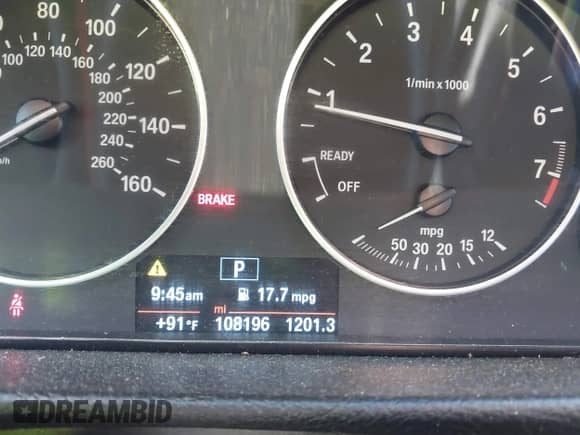 2015 BMW 3 Series 320i xDrive with VIN WBA3C3C53FK203133, listed as a IAAI auction lot 42835207 with 108,196 mi miles and . Bid and sale history available at DreamBid. Image 7.