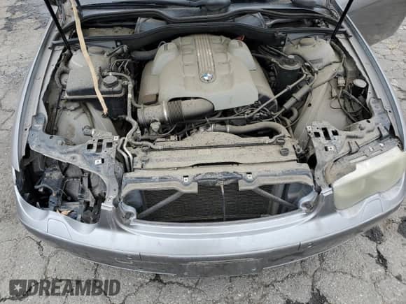 2004 BMW 7 Series with VIN WBAGL63534DP72679, listed as a Copart auction lot 48089885 with 145,380 mi miles and Clean title. Bid and sale history available at DreamBid. Image 11.