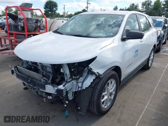 2022 Chevrolet Equinox LS с VIN 3GNAXFEV9NS113492, выставлен на аукционе IAAI как лот 43365578 с пробегом 44 871 миль миль и . История ставок и продаж доступна на DreamBid. Изображение 19.