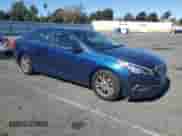 2016 Hyundai Sonata SE with VIN 5NPE24AF5GH348156, listed as a Copart auction lot 82437365 with 153,898 mi miles and Clean title. Bid and sale history available at DreamBid. Image 4.