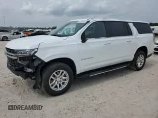 2022 Chevrolet Suburban LS с VIN 1GNSCBKD3NR202966, выставлен на аукционе Copart как лот 62021864 с пробегом 35 851 миль миль и Списание • Salvage title. История ставок и продаж доступна на DreamBid. Изображение 1.