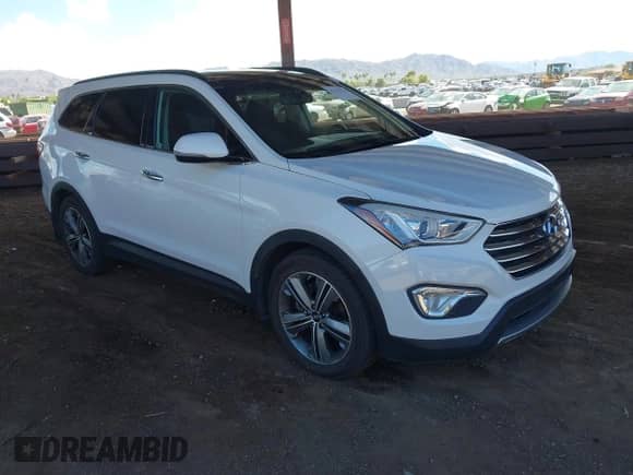 2015 Hyundai Santa Fe Limited z VIN KM8SRDHF0FU119890, wystawiony jako IAAI lot #43175723 z przebiegiem 129 586 mil mil oraz . Historia ofert i sprzedaży dostępna na DreamBid. Obrazek 1.