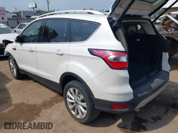 2017 Ford Escape Titanium с VIN 1FMCU0J96HUE93410, выставлен на аукционе IAAI как лот 43231494 с пробегом 75 365 миль миль и . История ставок и продаж доступна на DreamBid. Изображение 3.