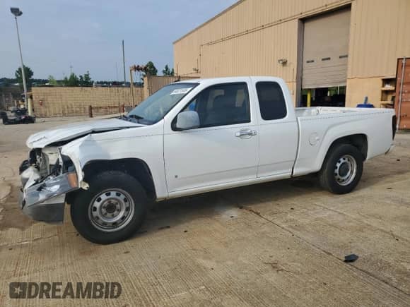 2009 Chevrolet Colorado Work Truck with VIN 1GCCS199098138389, listed as a Copart auction lot 64021555 with 204,628 mi miles and Salvage title. Bid and sale history available at DreamBid. Image 1.