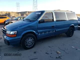 1994 Dodge Caravan Grand SE with VIN 1B4GH44R1RX330819, listed as a Copart auction lot 83548684 with 187,408 mi miles and Salvage title. Bid and sale history available at DreamBid. Image 1.
