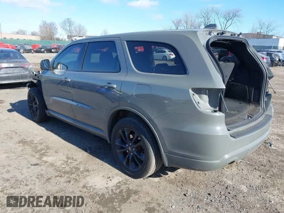 2021 Dodge Durango GT Plus with VIN 1C4RDJDG2MC689150, listed as a IAAI auction lot 41638093 with 46,429 mi miles and . Bid and sale history available at DreamBid. Image 3.