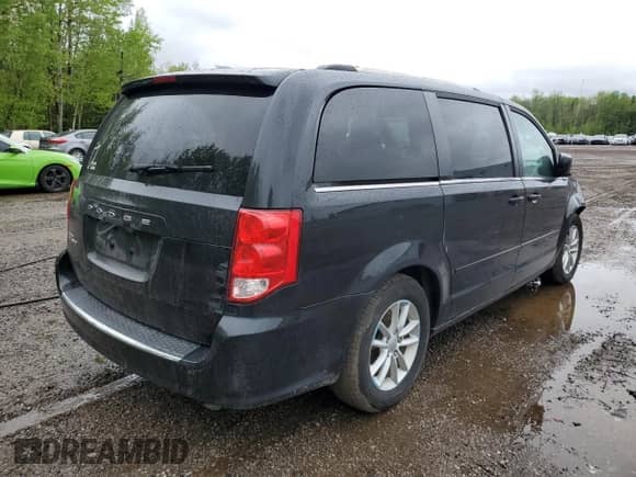 2020 Dodge Grand Caravan SXT with VIN 2C4RDGCG7LR154986, listed as a Copart auction lot 58131495 with 54,222 mi miles and Salvage title. Bid and sale history available at DreamBid. Image 3.