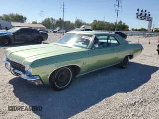 1970 Chevrolet Impala z VIN 164370S208462, wystawiony jako Copart lot #81986685 z przebiegiem 97 735 mil mil oraz Szkoda całkowita • Salvage title. Historia ofert i sprzedaży dostępna na DreamBid. Obrazek 1.