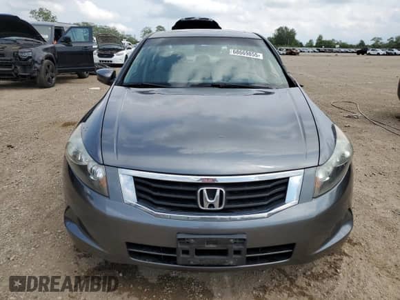 2010 Honda Accord EX-L with VIN 1HGCP2F87AA144420, listed as a Copart auction lot 68669855 with 107,911 mi miles and Salvage title. Bid and sale history available at DreamBid. Image 5.