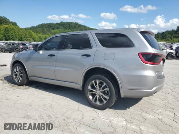 2019 Dodge Durango GT Plus with VIN 1C4RDJDGXKC744148, listed as a Copart auction lot 67878275 with 101,050 mi miles and Salvage title. Bid and sale history available at DreamBid. Image 2.