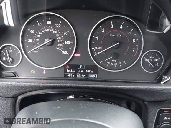 2017 BMW 3 Series 330i with VIN WBA8B9G57HNU49237, listed as a IAAI auction lot 43428824 with 93,152 mi miles and . Bid and sale history available at DreamBid. Image 16.