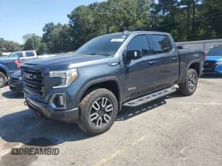 2021 GMC Sierra 1500 AT4 с VIN 1GTU9EET8MZ421845, выставлен на аукционе Copart как лот 80666115 с пробегом 95 233 миль миль и Списание • Salvage title. История ставок и продаж доступна на DreamBid. Изображение 1.