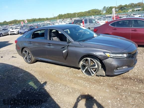 2020 Honda Accord Sport with VIN 1HGCV1F39LA017675, listed as a IAAI auction lot 43339771 with 78,410 mi miles and . Bid and sale history available at DreamBid. Image 13.