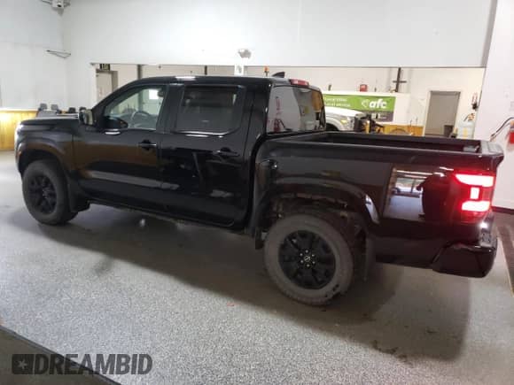 2023 Nissan Frontier SV with VIN 1N6ED1EK2PN607683, listed as a Copart auction lot 85842715 with 25,540 mi miles and Clean title. Bid and sale history available at DreamBid. Image 2.