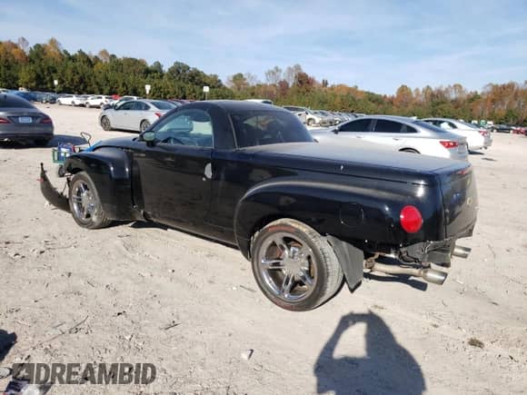 2005 Chevrolet SSR LS с VIN 1GCES14H35B121137, выставлен на аукционе Copart как лот 77892444 с пробегом 89 997 миль миль и Списание • Salvage title. История ставок и продаж доступна на DreamBid. Изображение 2.