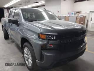 2021 Chevrolet Silverado 1500 Custom with VIN 1GCRWBEK3MZ148639, listed as a IAAI auction lot 43313669 with 38,483 mi miles and . Bid and sale history available at DreamBid. Image 1.