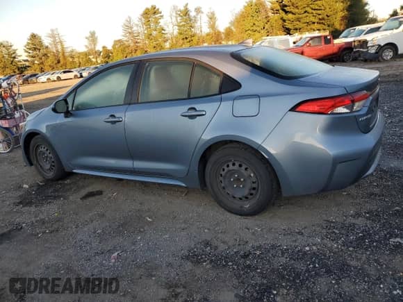 2021 Toyota Corolla LE with VIN JTDEPMAE1MJ144336, listed as a Copart auction lot 82373205 with 55,917 mi miles and Salvage title. Bid and sale history available at DreamBid. Image 2.