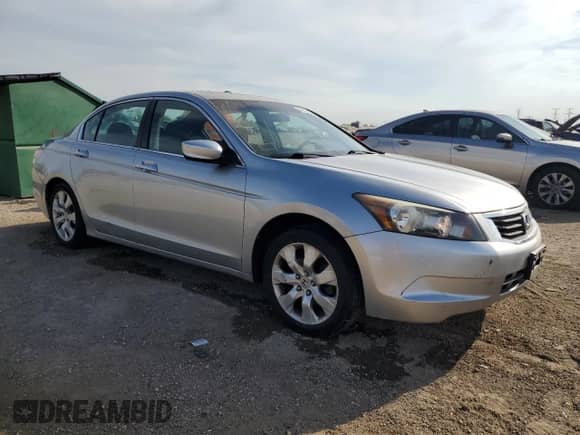 2010 Honda Accord EX with VIN 1HGCP2F75AA083964, listed as a Copart auction lot 84819205 with 124,172 mi miles and Salvage title. Bid and sale history available at DreamBid. Image 4.