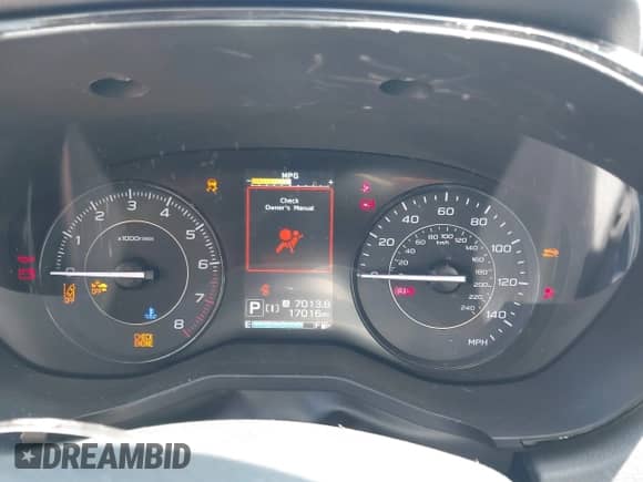 2023 Subaru Impreza Premium с VIN 4S3GTAV65P3713767, выставлен на аукционе IAAI как лот 42793023 с пробегом 17 016 миль миль и . История ставок и продаж доступна на DreamBid. Изображение 7.