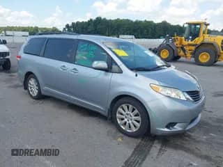 2012 Toyota Sienna LE with VIN 5TDJK3DC4CS034092, listed as a IAAI auction lot 42947892 with 216,250 mi miles and . Bid and sale history available at DreamBid. Image 1.