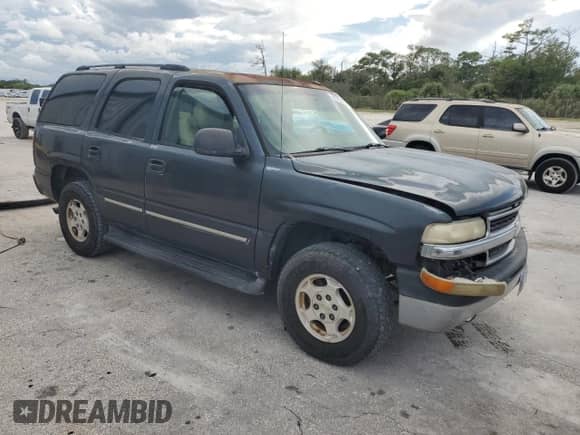 2005 Chevrolet Tahoe LS z VIN 1GNEC13TX5J196143, wystawiony jako Copart lot #81710755 z przebiegiem 238 417 mil mil oraz Szkoda całkowita • Salvage title. Historia ofert i sprzedaży dostępna na DreamBid. Obrazek 4.