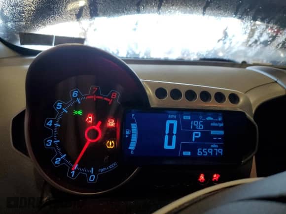2013 Chevrolet Sonic LT with VIN 1G1JC6SH0D4150361, listed as a Copart auction lot 85276775 with 65,979 mi miles and Salvage title. Bid and sale history available at DreamBid. Image 9.