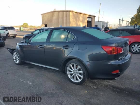 2009 Lexus IS 250 z VIN JTHCK262995031306, wystawiony jako Copart lot #86285155 z przebiegiem Nie podano mil oraz Szkoda całkowita • Salvage title. Historia ofert i sprzedaży dostępna na DreamBid. Obrazek 2.