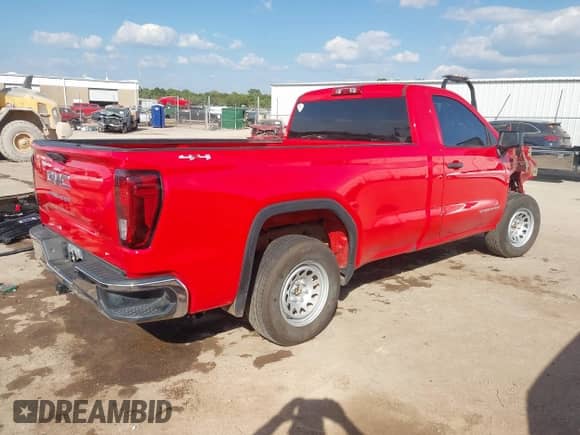 2023 GMC Sierra 1500 with VIN 3GTNUAED4PG101639, listed as a IAAI auction lot 43314884 with 18,312 mi miles and . Bid and sale history available at DreamBid. Image 4.