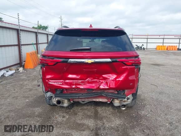 2023 Chevrolet Traverse LT with VIN 1GNERHKW9PJ203184, listed as a IAAI auction lot 42136338 with 43,396 mi miles and . Bid and sale history available at DreamBid. Image 17.