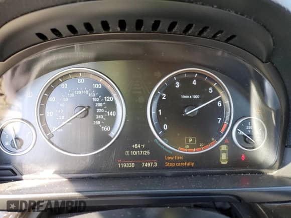 2016 BMW 5 Series 528i with VIN WBA5A5C58GG347596, listed as a Copart auction lot 82248305 with 119,330 mi miles and Salvage title. Bid and sale history available at DreamBid. Image 9.