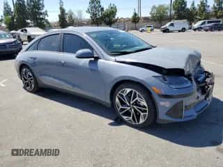 2023 Hyundai Ioniq 6 SEL с VIN KMHM34AA4PA046468, выставлен на аукционе Copart как лот 68434924 с пробегом 9 924 миль миль и Списание • Salvage title. История ставок и продаж доступна на DreamBid. Изображение 4.