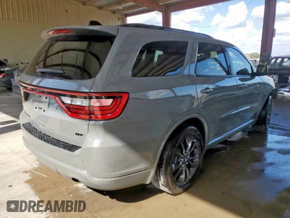 2025 Dodge Durango GT with VIN 1C4RDHDG1SC552688, listed as a Copart auction lot 85329755 with 367 mi miles and Clean title. Bid and sale history available at DreamBid. Image 3.