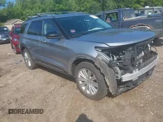 2021 Ford Explorer Limited z VIN 1FMSK8FHXMGA60150, wystawiony jako IAAI lot #42853335 z przebiegiem 120 192 mil mil oraz . Historia ofert i sprzedaży dostępna na DreamBid. Obrazek 1.