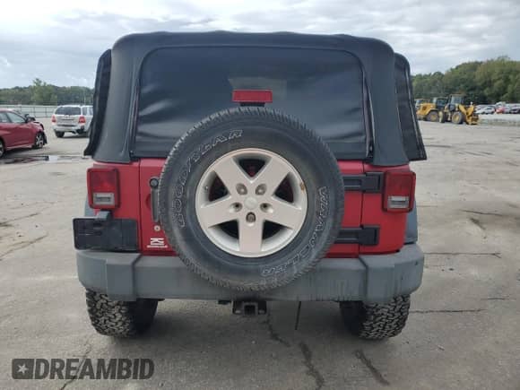 2008 Jeep Wrangler X с VIN 1J4FA24118L547546, выставлен на аукционе Copart как лот 81910735 с пробегом 103 470 миль миль и Чистый • Clean title. История ставок и продаж доступна на DreamBid. Изображение 6.