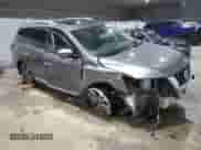 2019 Nissan Pathfinder Platinum with VIN 5N1DR2MM9KC617961, listed as a Copart auction lot 46080855 with 81,997 mi miles and Salvage title. Bid and sale history available at DreamBid. Image 4.