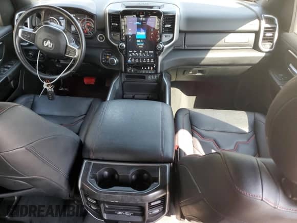 2022 Ram 1500 Big Horn with VIN 1C6SRFFT9NN285205, listed as a Copart auction lot 71688335 with 102,827 mi miles and Salvage title. Bid and sale history available at DreamBid. Image 8.