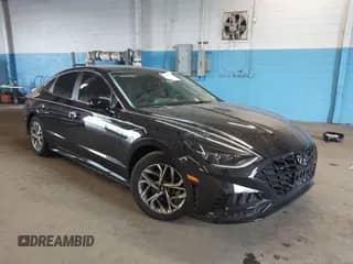 2023 Hyundai Sonata SEL with VIN KMHL14JA9PA311922, listed as a IAAI auction lot 42859378 with 14,654 mi miles and . Bid and sale history available at DreamBid. Image 1.