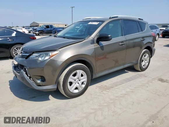 2015 Toyota RAV4 LE with VIN JTMBFREV1FD124196, listed as a Copart auction lot 80821175 with 83,855 mi miles and Salvage title. Bid and sale history available at DreamBid. Image 1.