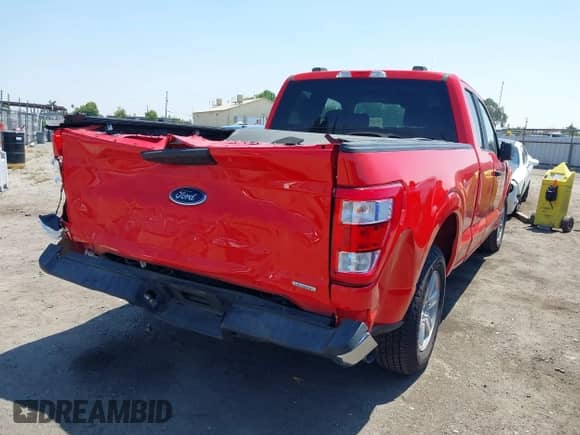 2021 Ford F-150 XL с VIN 1FTEX1C82MKE57427, выставлен на аукционе IAAI как лот 42149679 с пробегом 52 014 миль миль и . История ставок и продаж доступна на DreamBid. Изображение 4.
