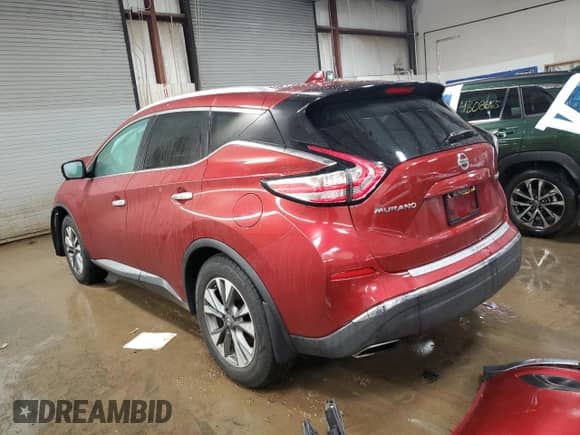 2016 Nissan Murano SL с VIN 5N1AZ2MHXGN157873, выставлен на аукционе Copart как лот 43400935 с пробегом 62 384 миль миль и Списание • Salvage title. История ставок и продаж доступна на DreamBid. Изображение 2.