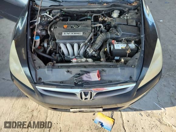 2007 Honda Accord EX-L with VIN 1HGCM56867A032730, listed as a Copart auction lot 59616955 with 168,310 mi miles and Salvage title. Bid and sale history available at DreamBid. Image 11.