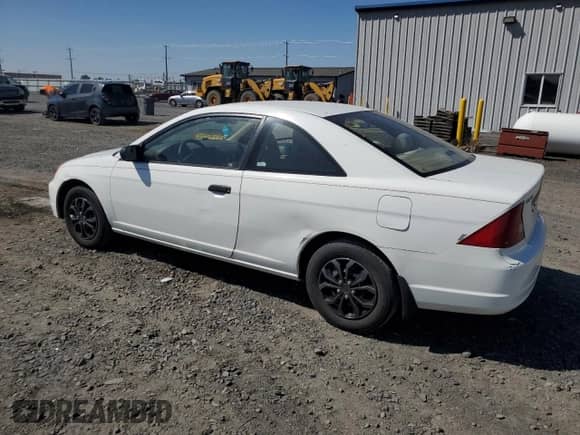 2003 Honda Civic with VIN 1HGEM21283L042474, listed as a Copart auction lot 66201995 with 204,440 mi miles and Salvage title. Bid and sale history available at DreamBid. Image 2.