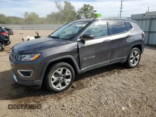 2020 Jeep Compass Limited with VIN 3C4NJDCBXLT160496, listed as a Copart auction lot 85131945 with 46,869 mi miles and Salvage title. Bid and sale history available at DreamBid. Image 1.