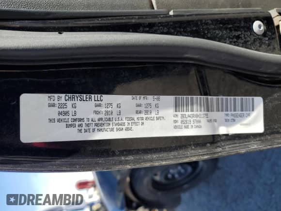 2008 Dodge Charger with VIN 2B3LA43RX8H313755, listed as a Copart auction lot 81782544 with 162,479 mi miles and Salvage title. Bid and sale history available at DreamBid. Image 12.