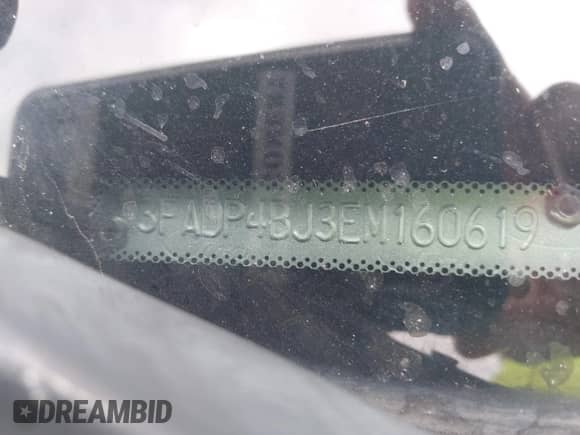 2014 Ford Fiesta SE с VIN 3FADP4BJ3EM160619, выставлен на аукционе IAAI как лот 43318866 с пробегом 187 179 миль миль и . История ставок и продаж доступна на DreamBid. Изображение 9.