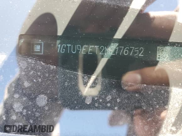 2021 GMC Sierra 1500 AT4 with VIN 1GTU9EET2MZ176752, listed as a Copart auction lot 71458475 with 68,455 mi miles and Salvage title. Bid and sale history available at DreamBid. Image 12.