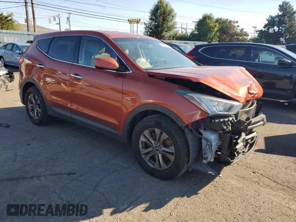 2015 Hyundai Santa Fe z VIN 5XYZTDLB4FG301683, wystawiony jako Copart lot #85820455 z przebiegiem 146 694 mil mil oraz Szkoda całkowita • Salvage title. Historia ofert i sprzedaży dostępna na DreamBid. Obrazek 4.